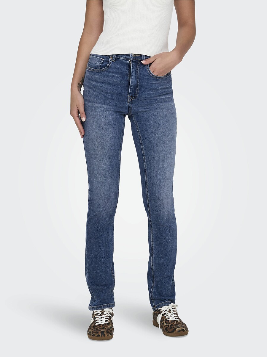 Slim Fit Jeans with High Waist, ONLY