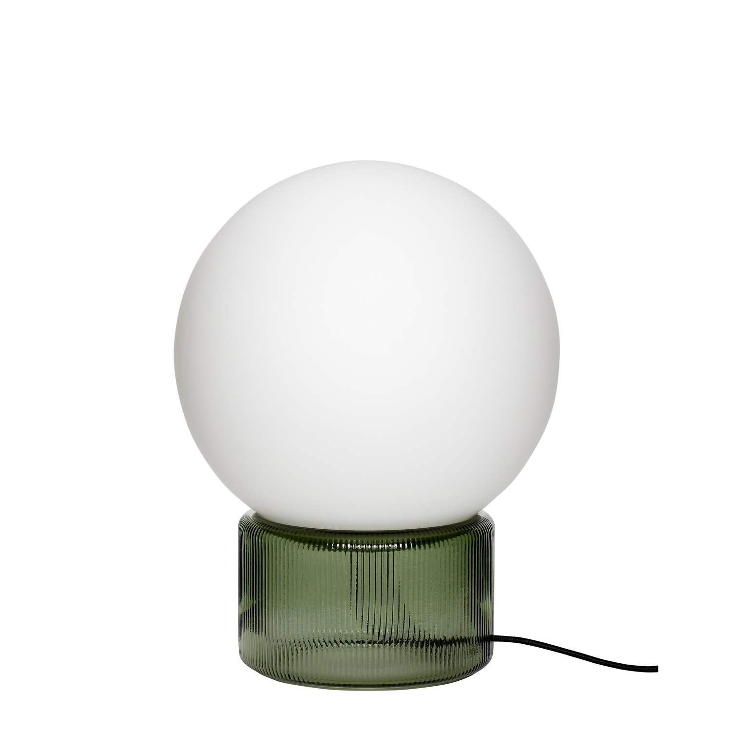 Lampe de table en verre SPHERE, HUBSCH
