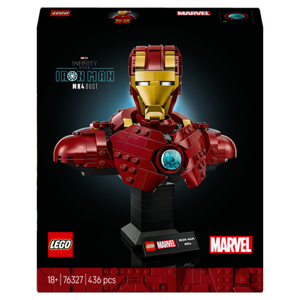76327 Buste dIron Man MK4, LEGO