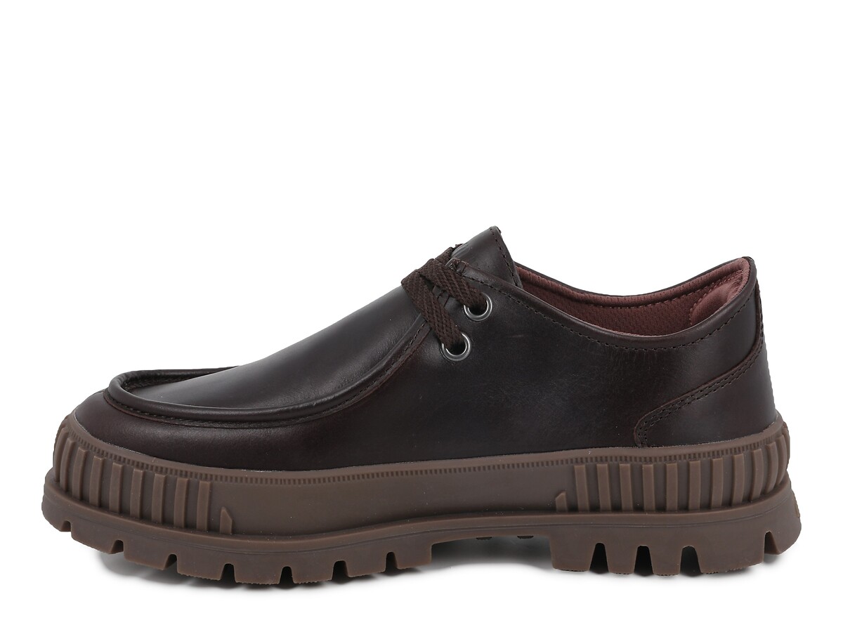 Palladium Mocasines con cordones Pallashock Moc LTH de piel — photo 3