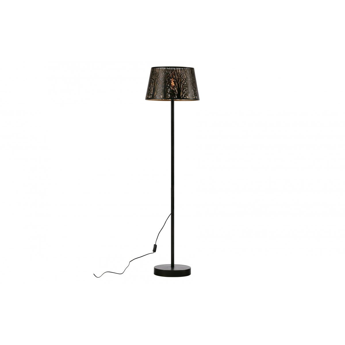 lampadaire contemporain en metal camila