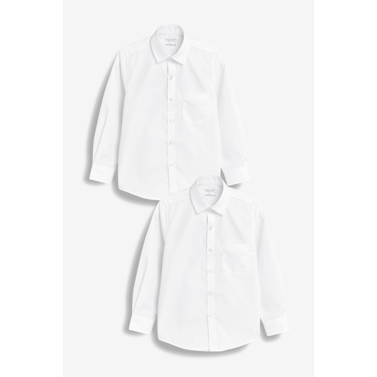 Chemises manches longues, lot de 2, NEXT