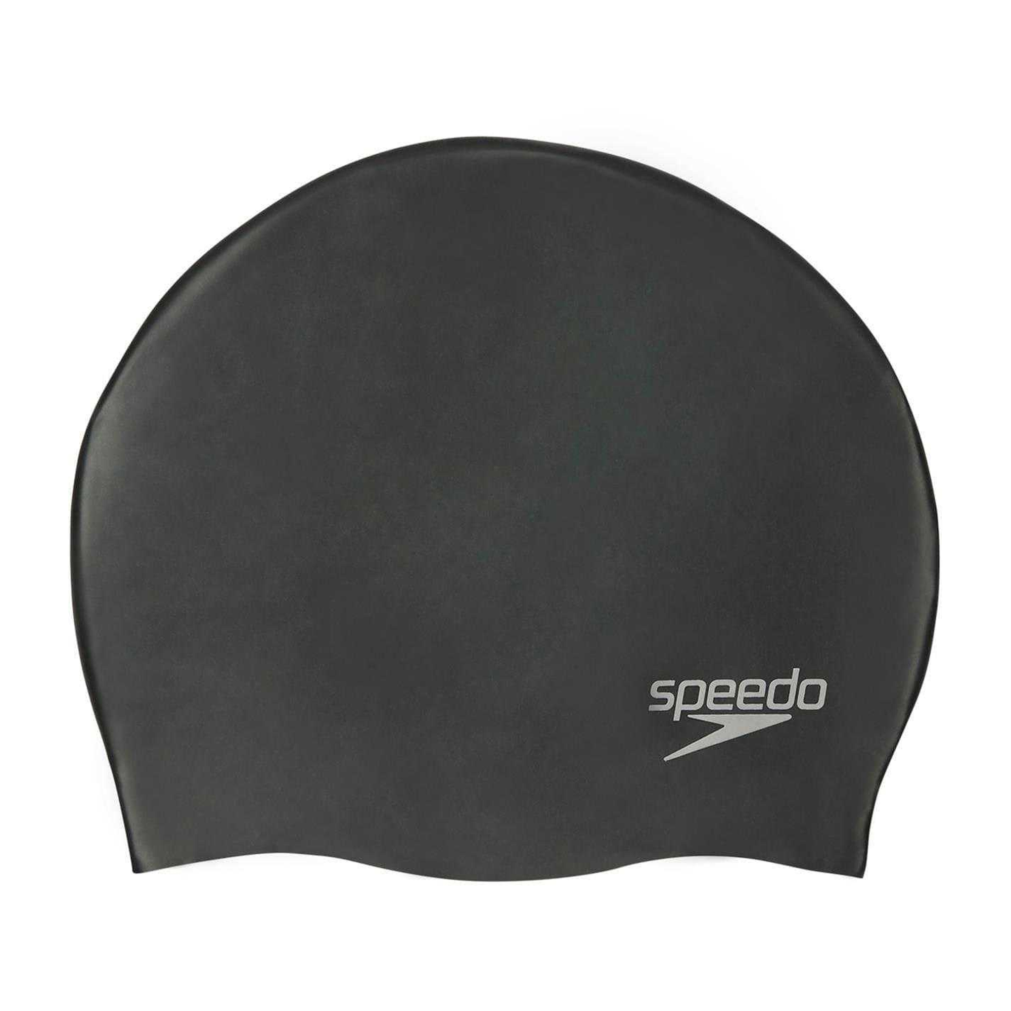 Bonnet de bain uni en silicone, SPEEDO