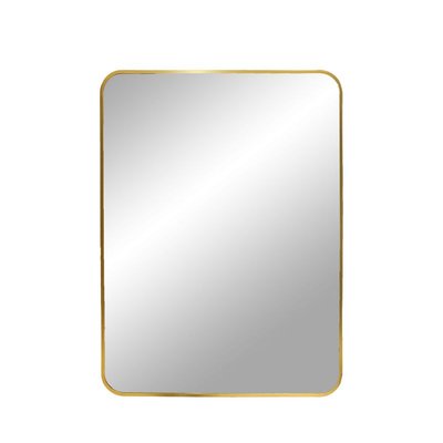Miroir rectangulaire 50x70cm laiton - MADRID HOUSE NORDIC