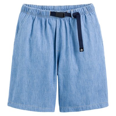 Cotton Utility Shorts with Integral Belt CONVERSE