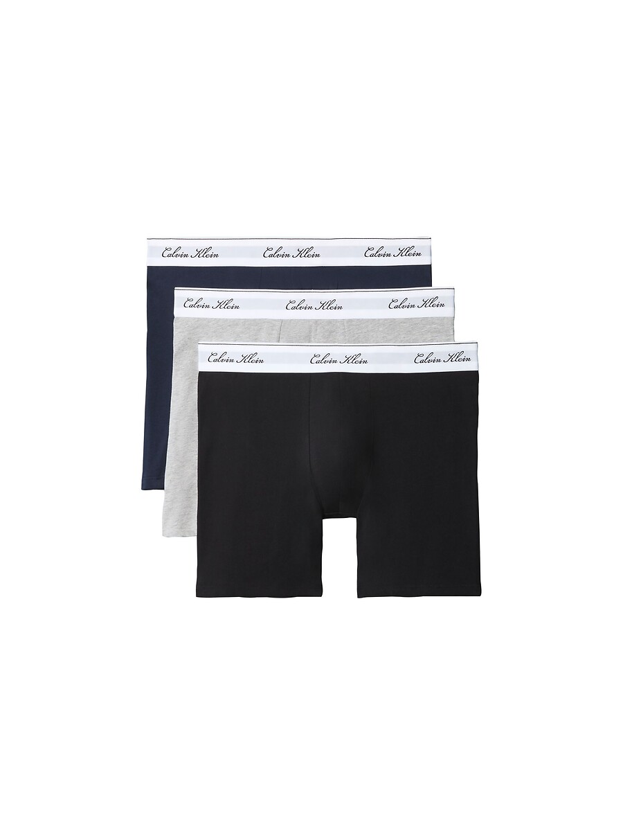 Pack of 3 Icon Cotton Stretch Hipsters, CALVIN KLEIN UNDERWEAR