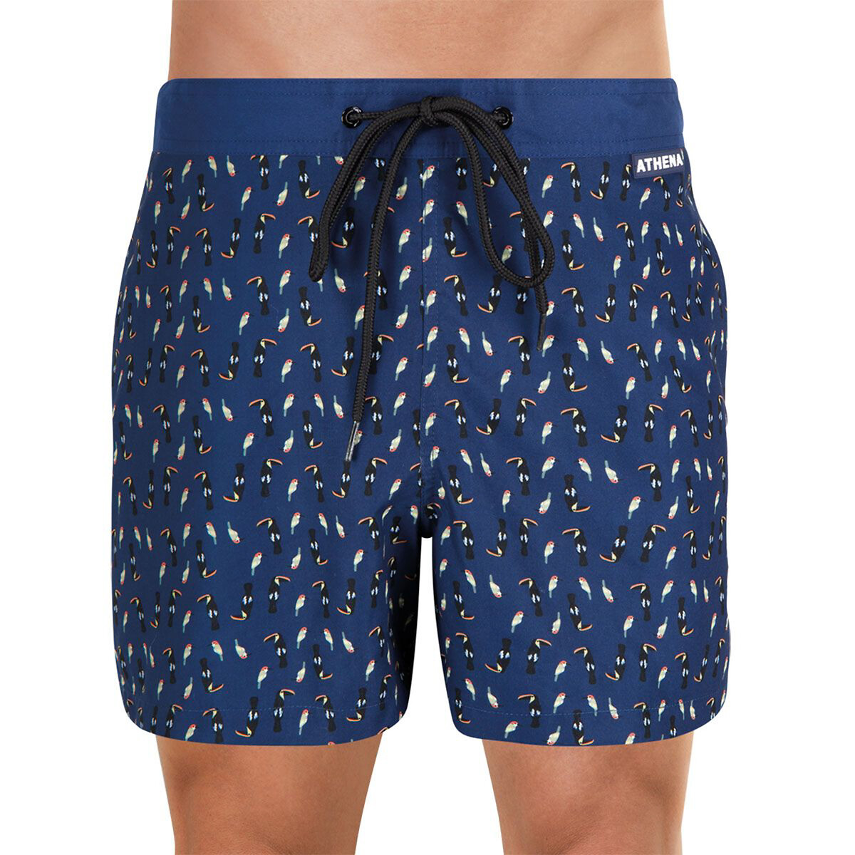 Image of Printed Bermuda Swim Shorts