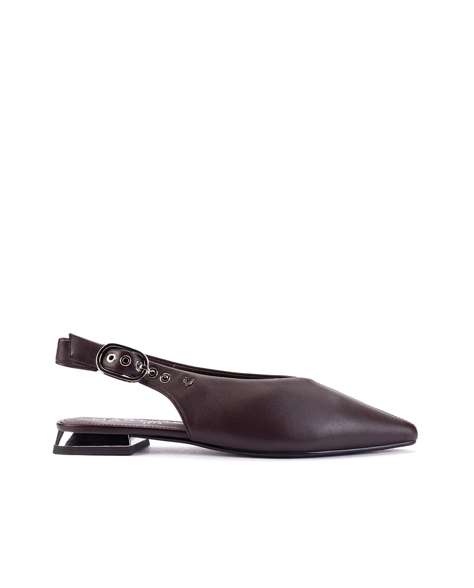 Ballerines cuir Vescia, MARTINELLI