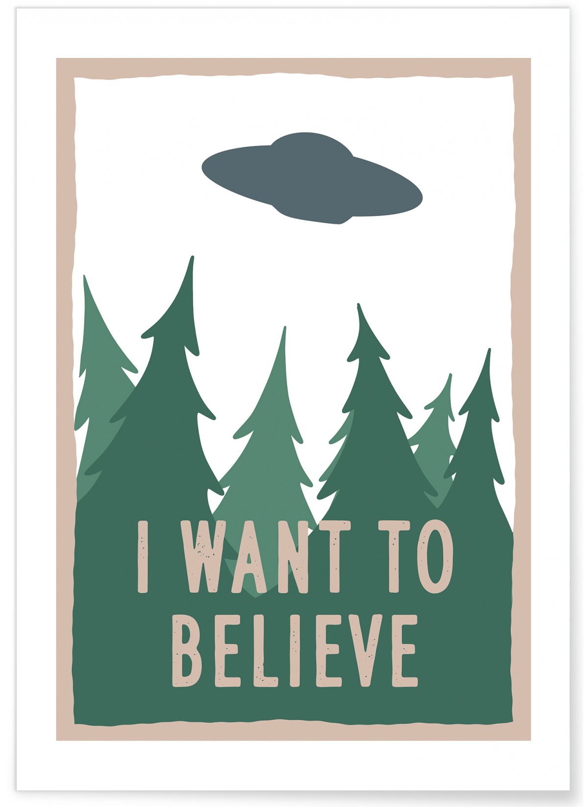Poster I Want To Believe, L'AFFICHERIE