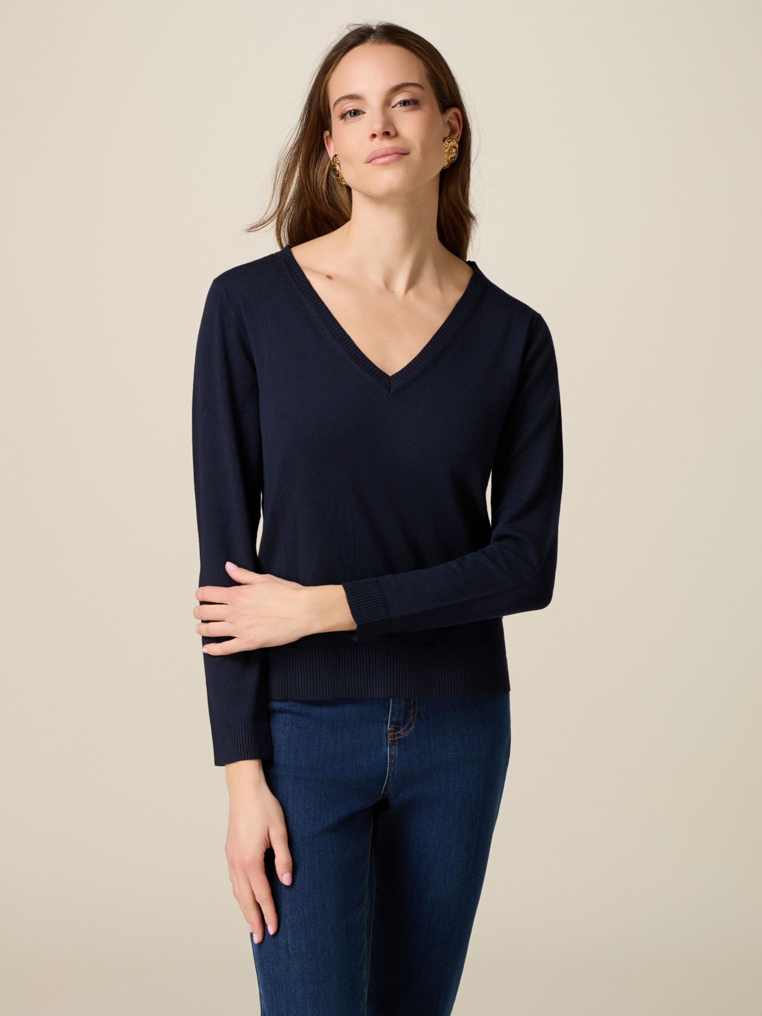 Pull à col en V, OLTRE
