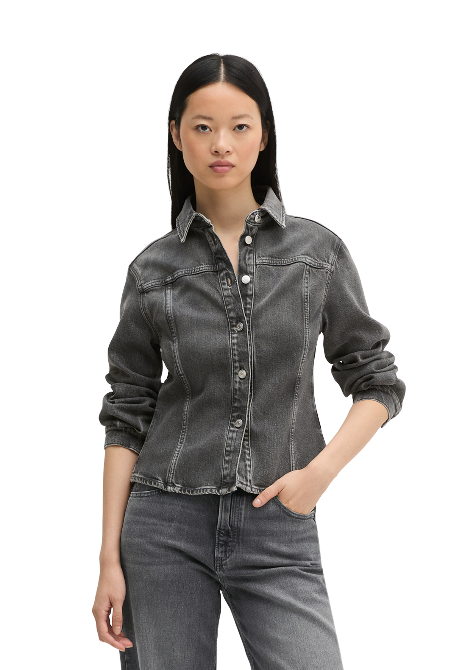 Blouse en jean shaped avec CIRCULOSE, MARC O'POLO