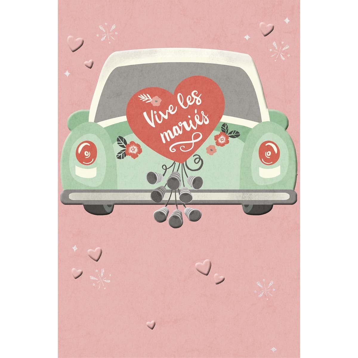 Carte Vive Les Maries Multicolore Draeger Paris La Redoute