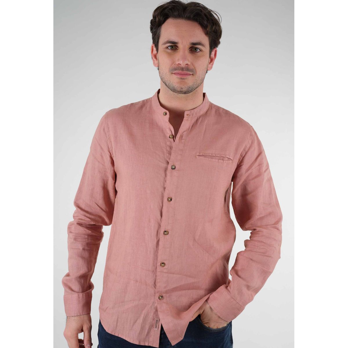 Chemise col discount mao homme jules