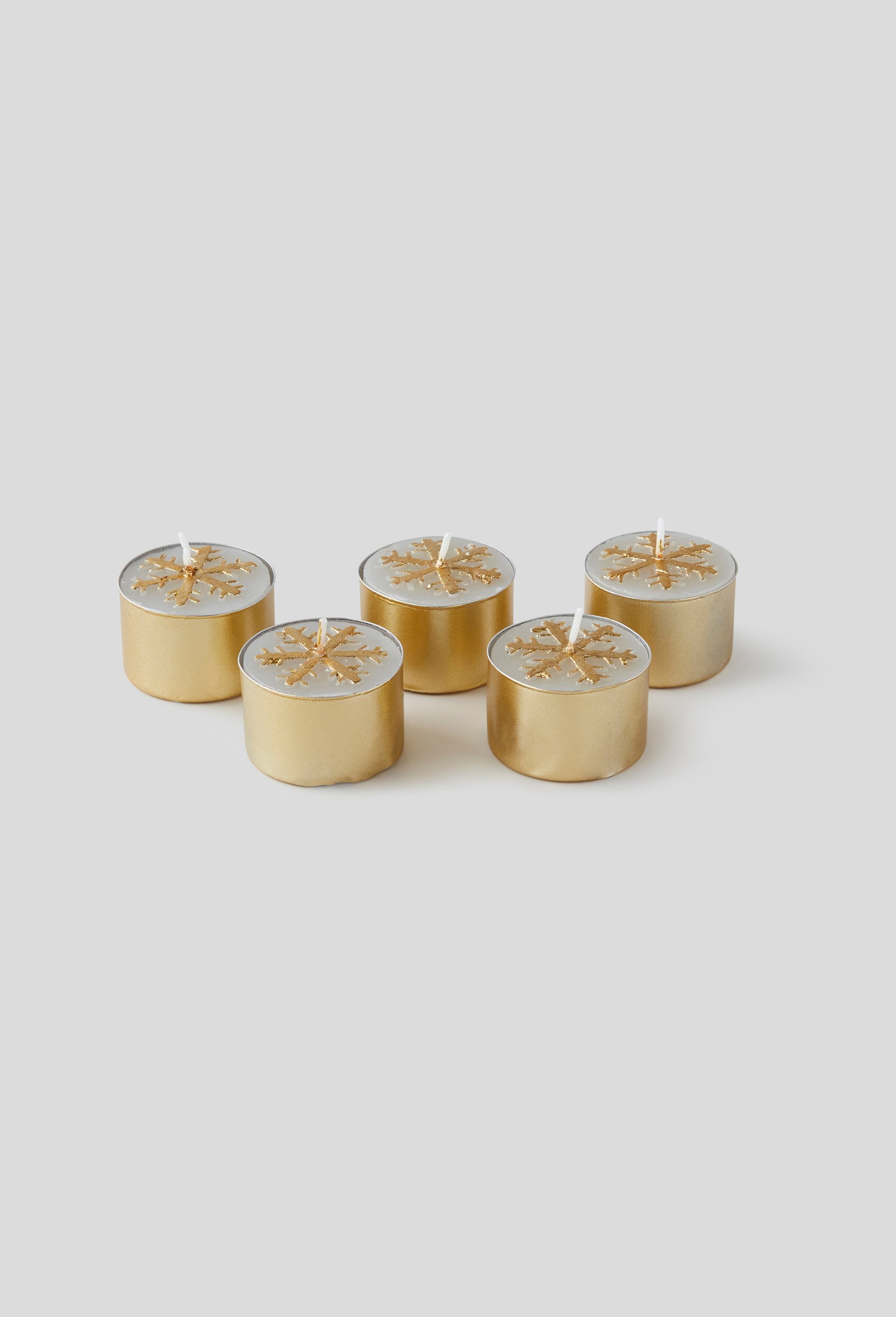 Boite de 5 chauffe plat dessin flocon, MONOPRIX