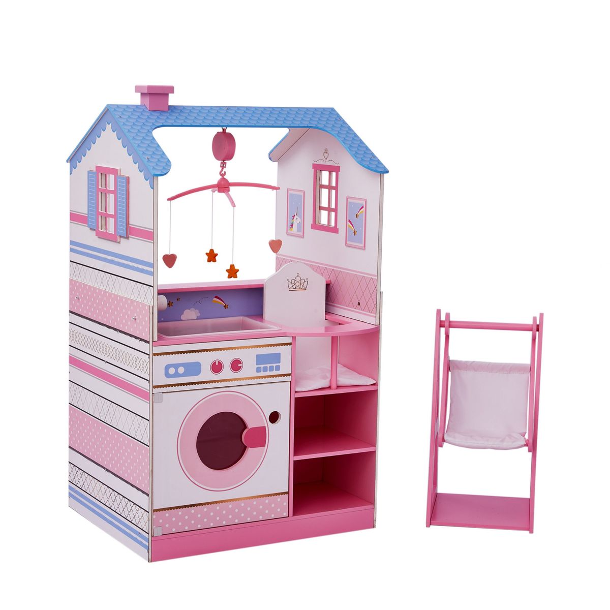 Maison De Poupon Nurserie Poupee En Bois Olivia S Little World Olivia S Little World La Redoute