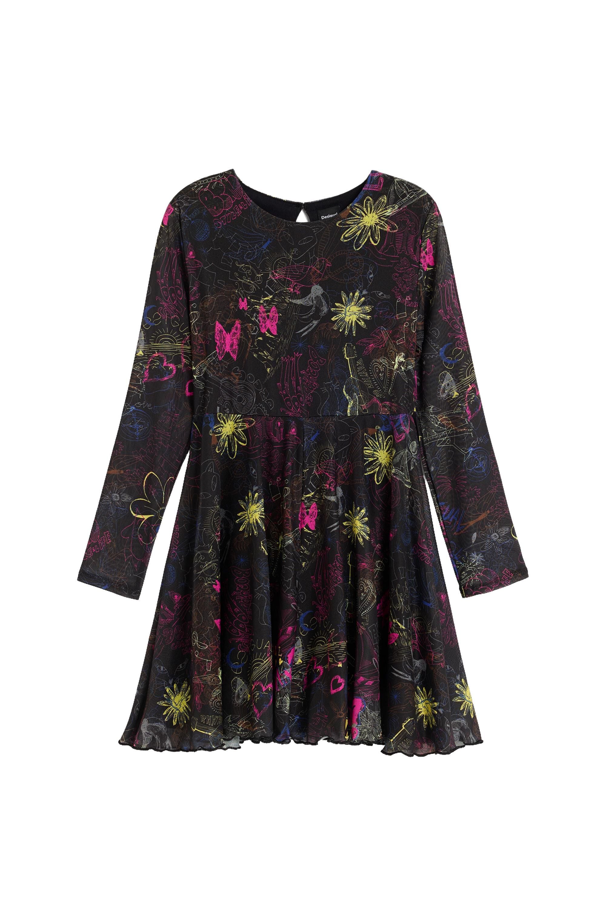 Robe en maille imprimée, DESIGUAL