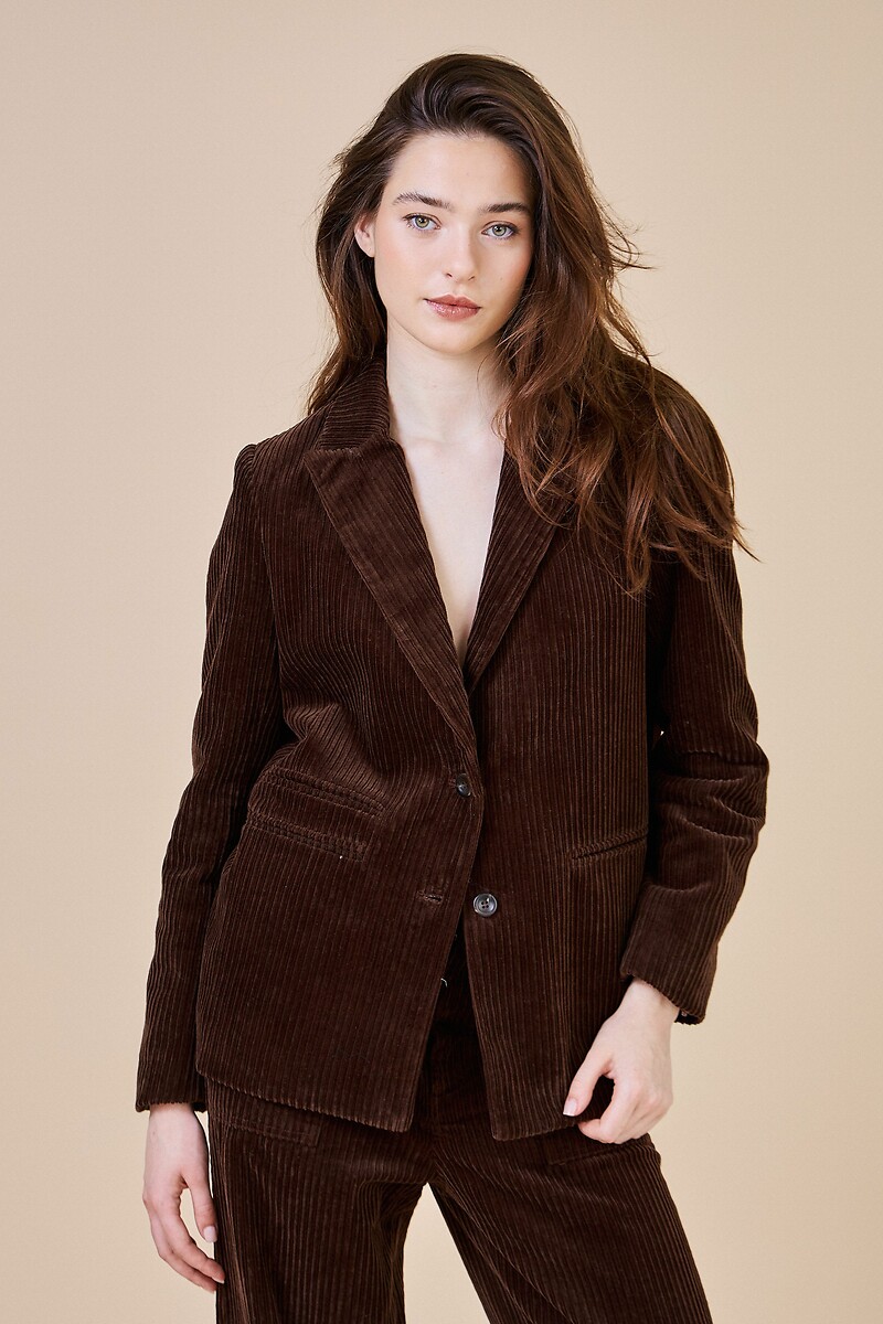 Velour Blazer, SEE U SOON