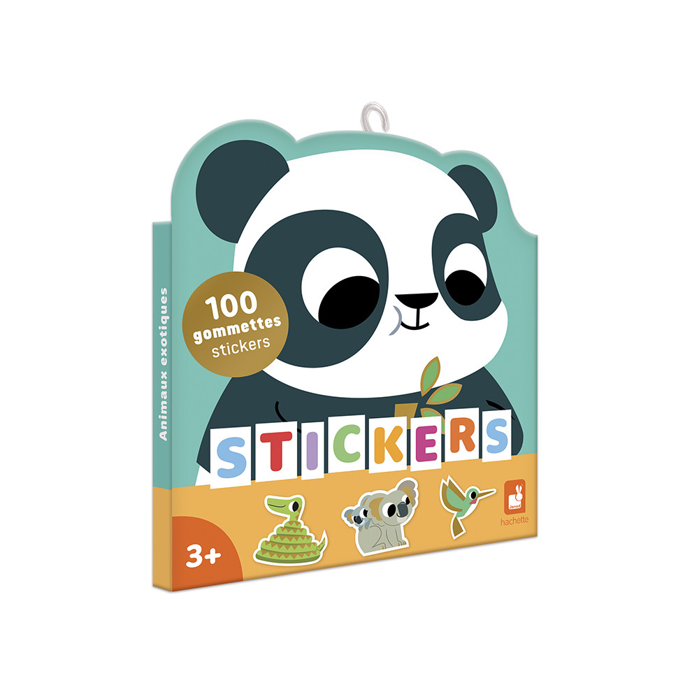 Gommettes Animaux Exotiques X100, JANOD