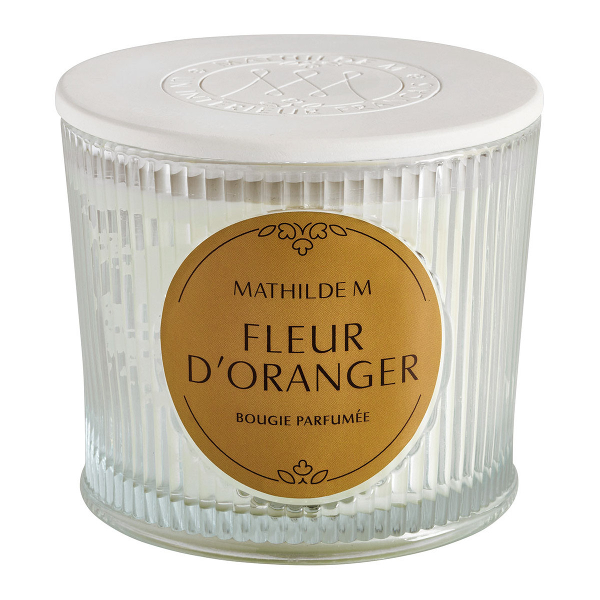 Bougie parfumée 400 g - Fleur d'Oranger, MATHILDE M