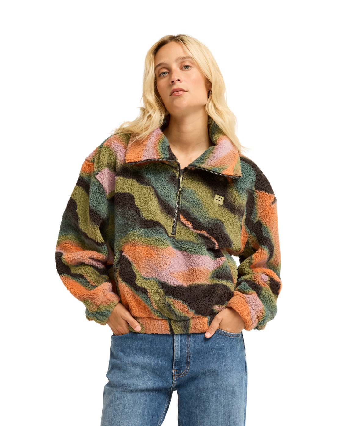 Polaire demi-zip BARRA, BILLABONG