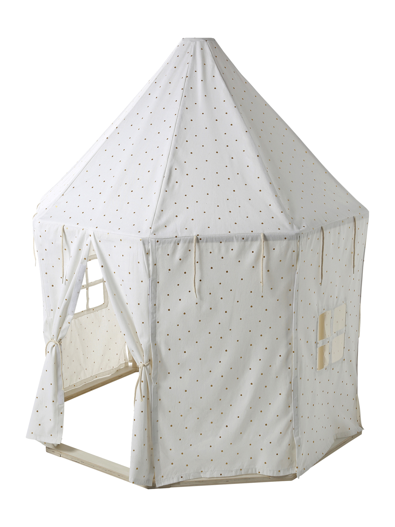 Tente hexagonale bois FSC®, VERTBAUDET