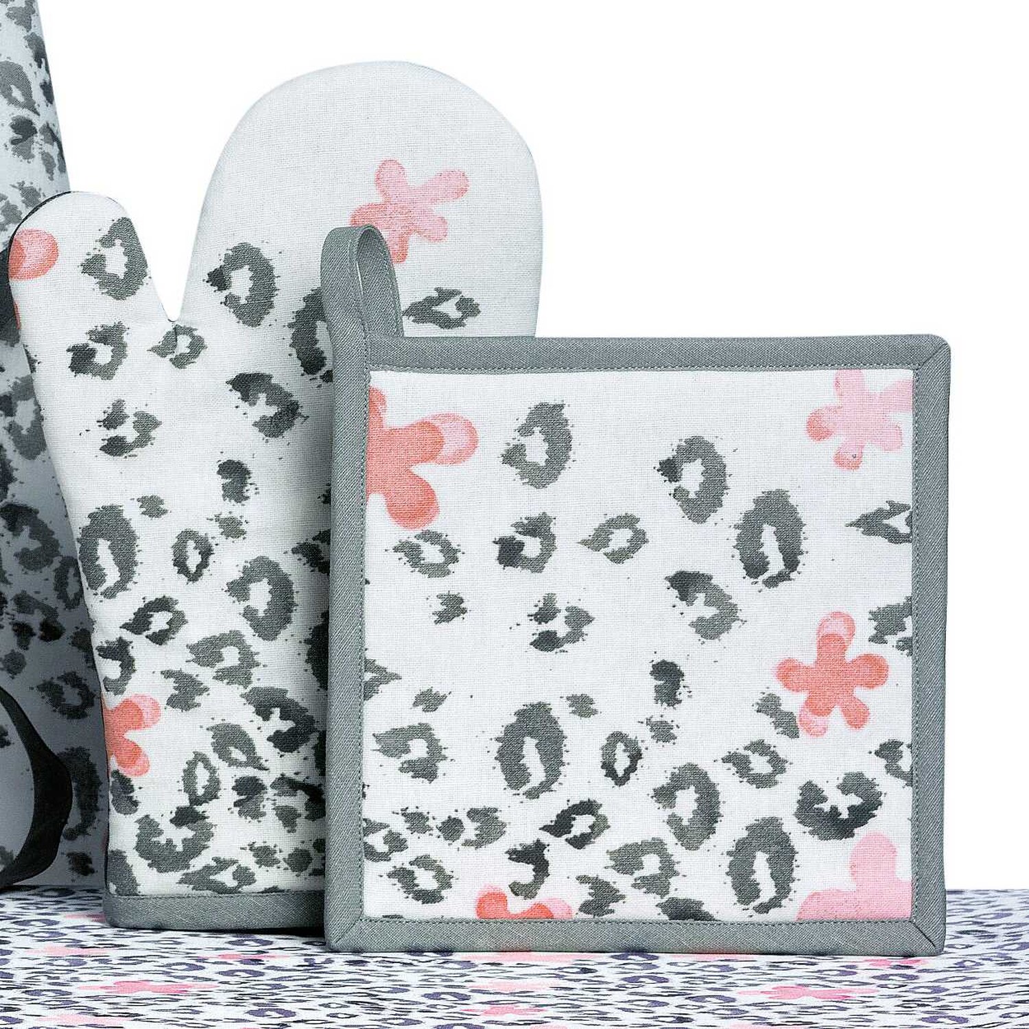 Gant et manique imprimés, C DESIGN HOME TEXTILE