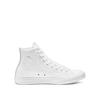 Chuck Taylor All Star Mono Leather Hi High Top Trainers CONVERSE