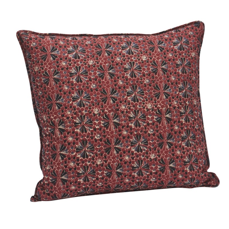 Housse de coussin coton imprimé, MADAM STOLTZ