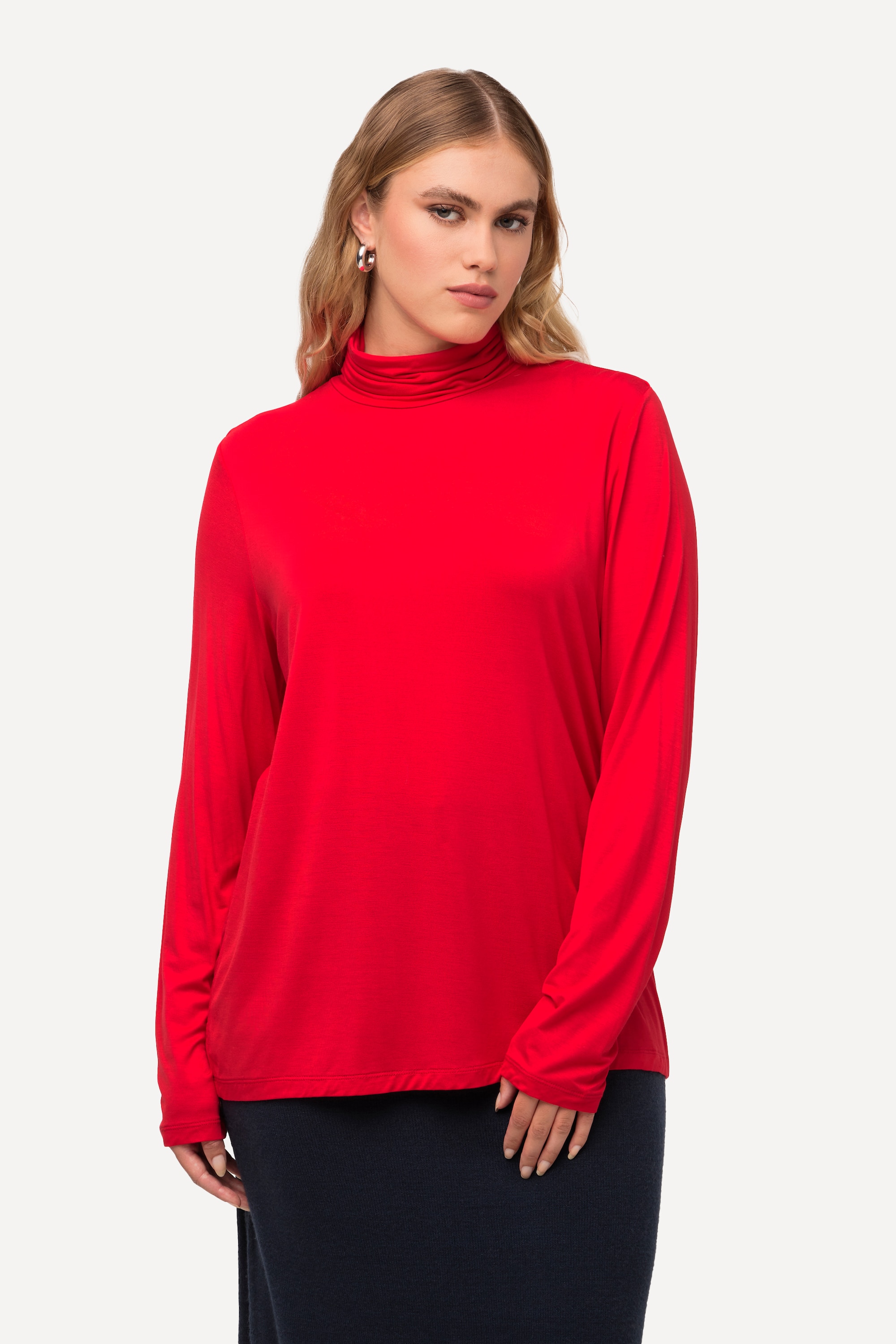 T-shirt à col roulé et manches longues, ULLA POPKEN