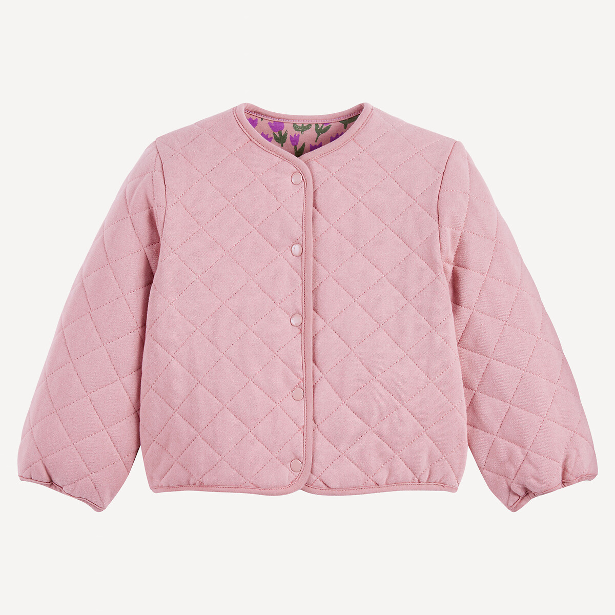 Reversible Jacket with Press-Stud Fastening, LA REDOUTE COLLECTIONS