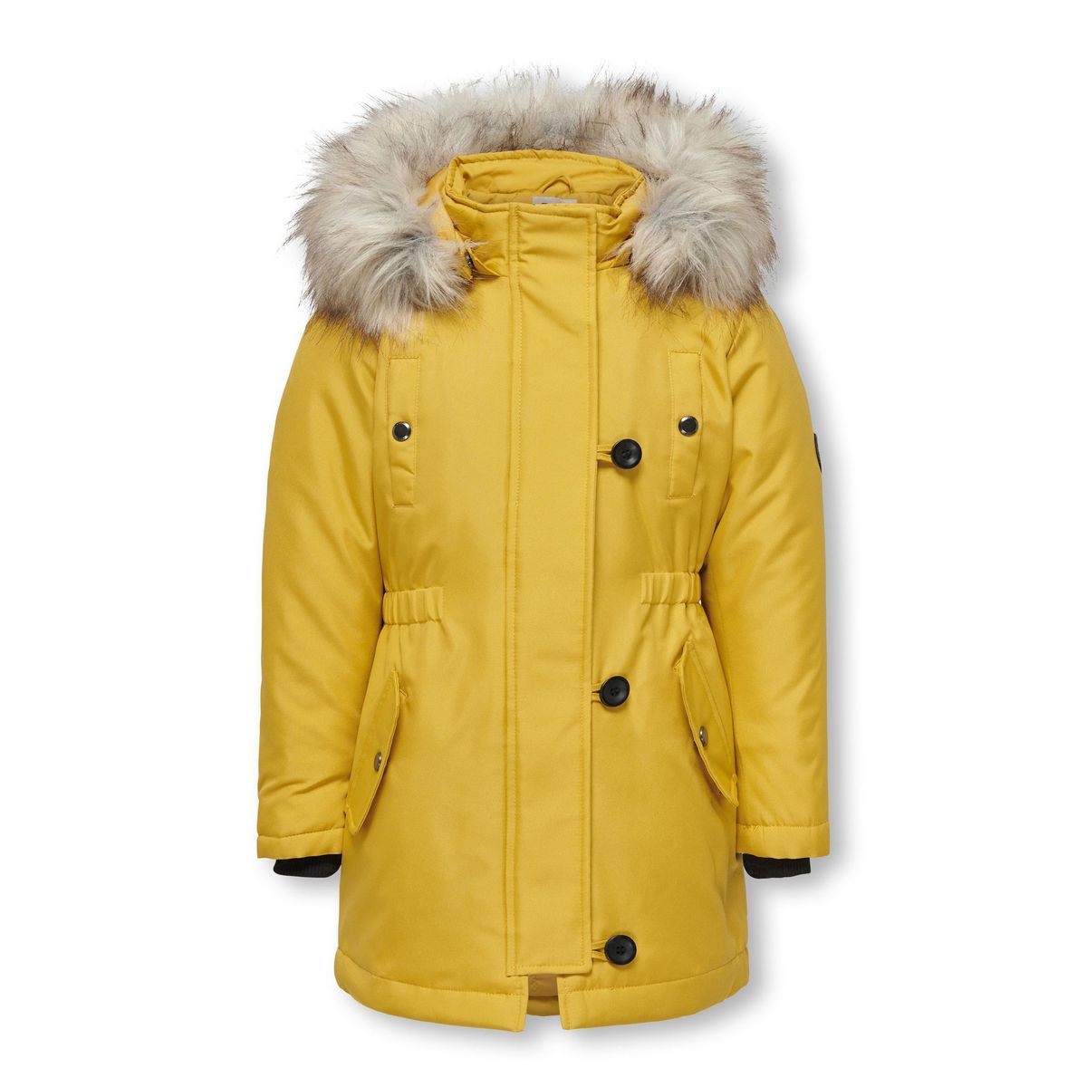 Manteau best sale jaune fille