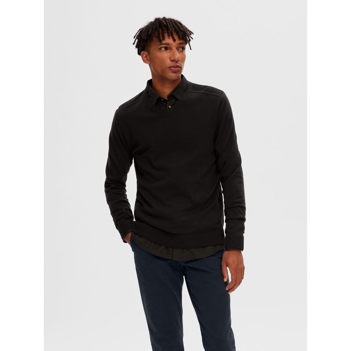 Pull cachemire new arrivals homme la redoute