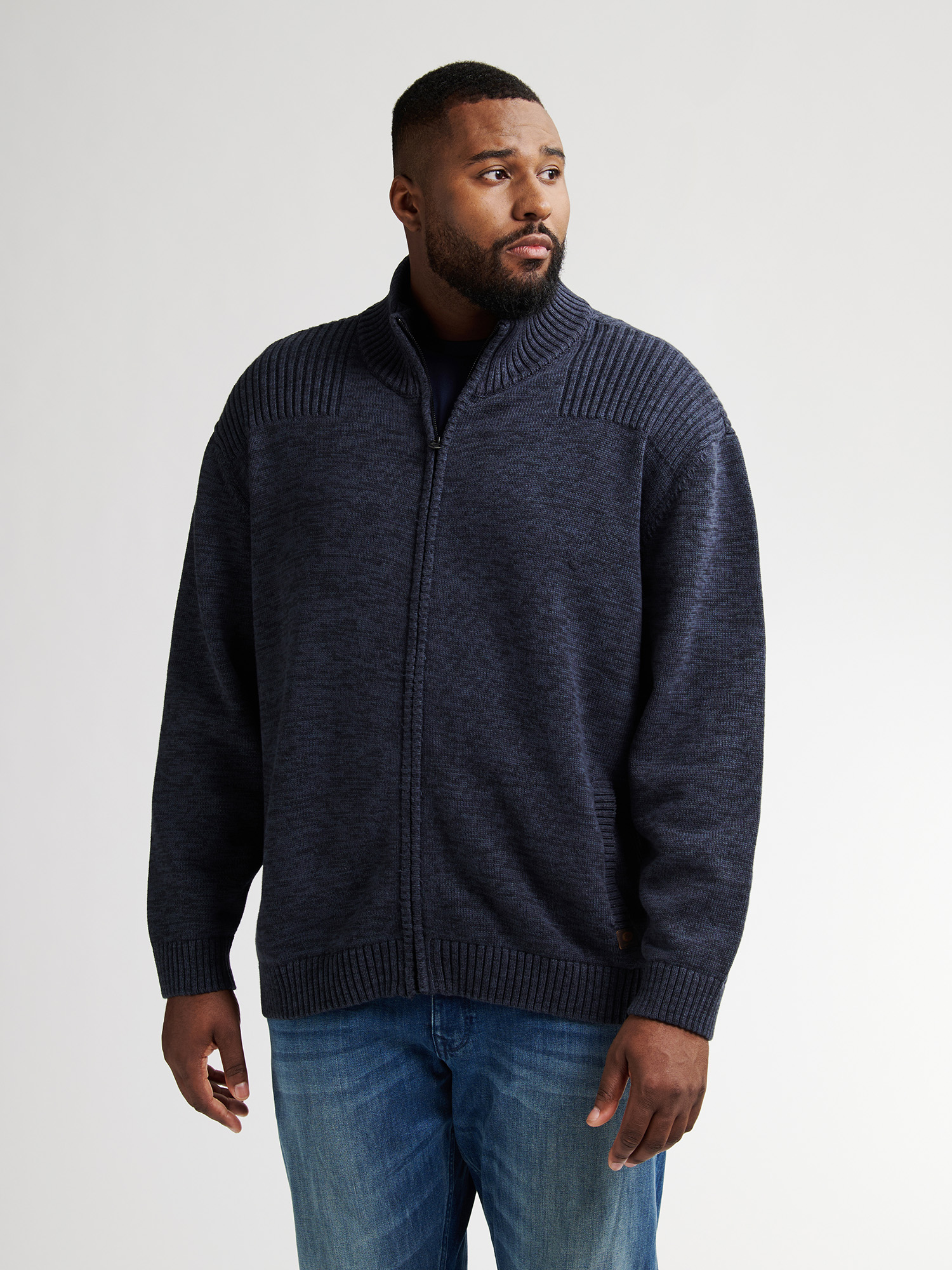 Pull Gilet tricot plus size hayward, PETROL INDUSTRIES