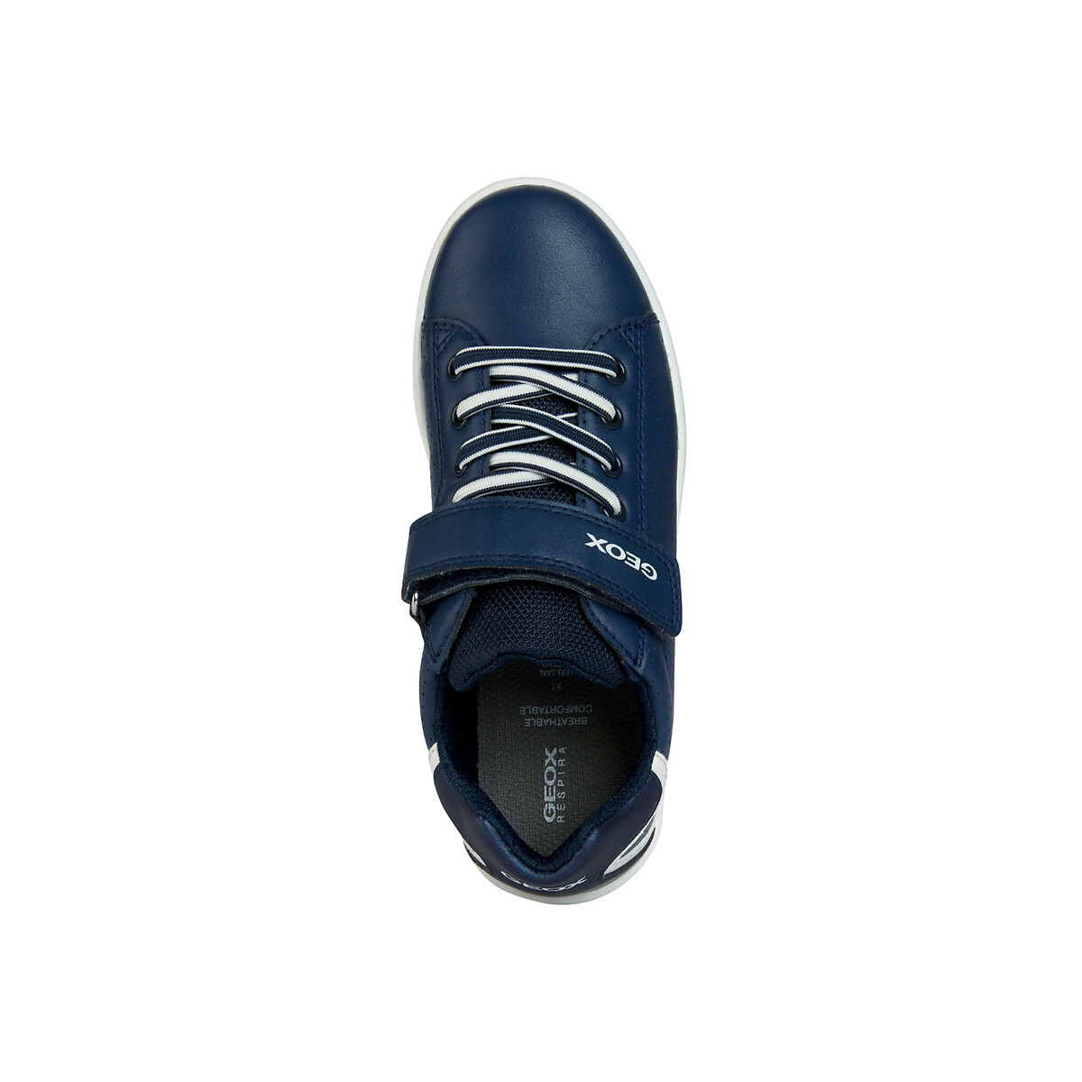 Kids djrock breathable trainers with touch n close fastening