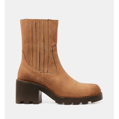 Low best sale boots ouvertes