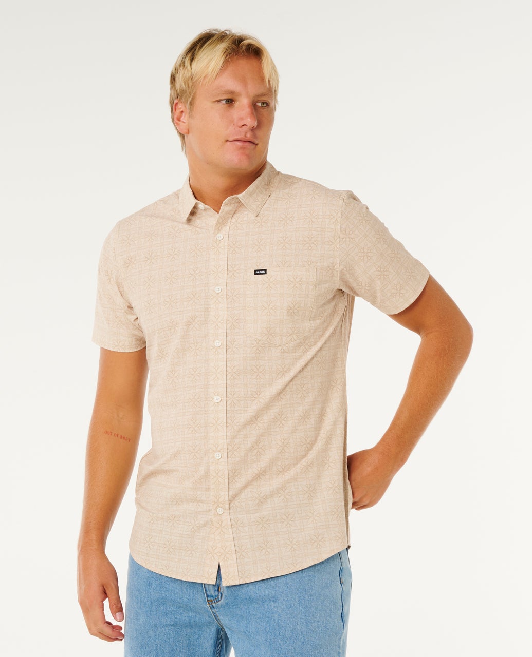 Chemise Sessions Aerotech manches courtes, RIP CURL