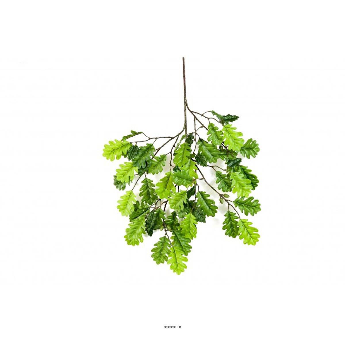 Branche de Chene artificiel H 60 cm 56 feuill, ARTIFICIELLES