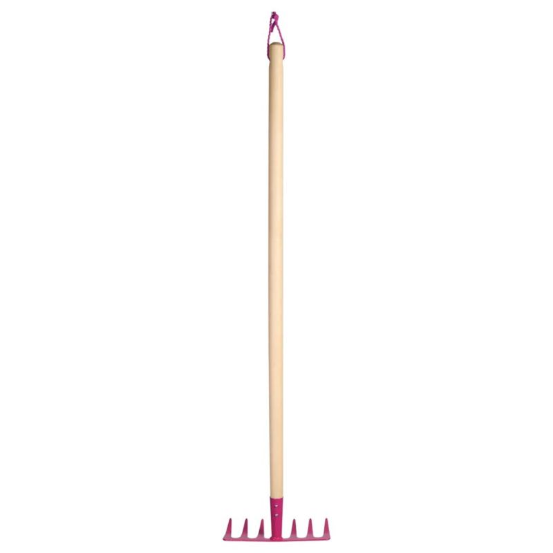 Rateau enfant rose jardin et plage, ESSCHERT DESIGN