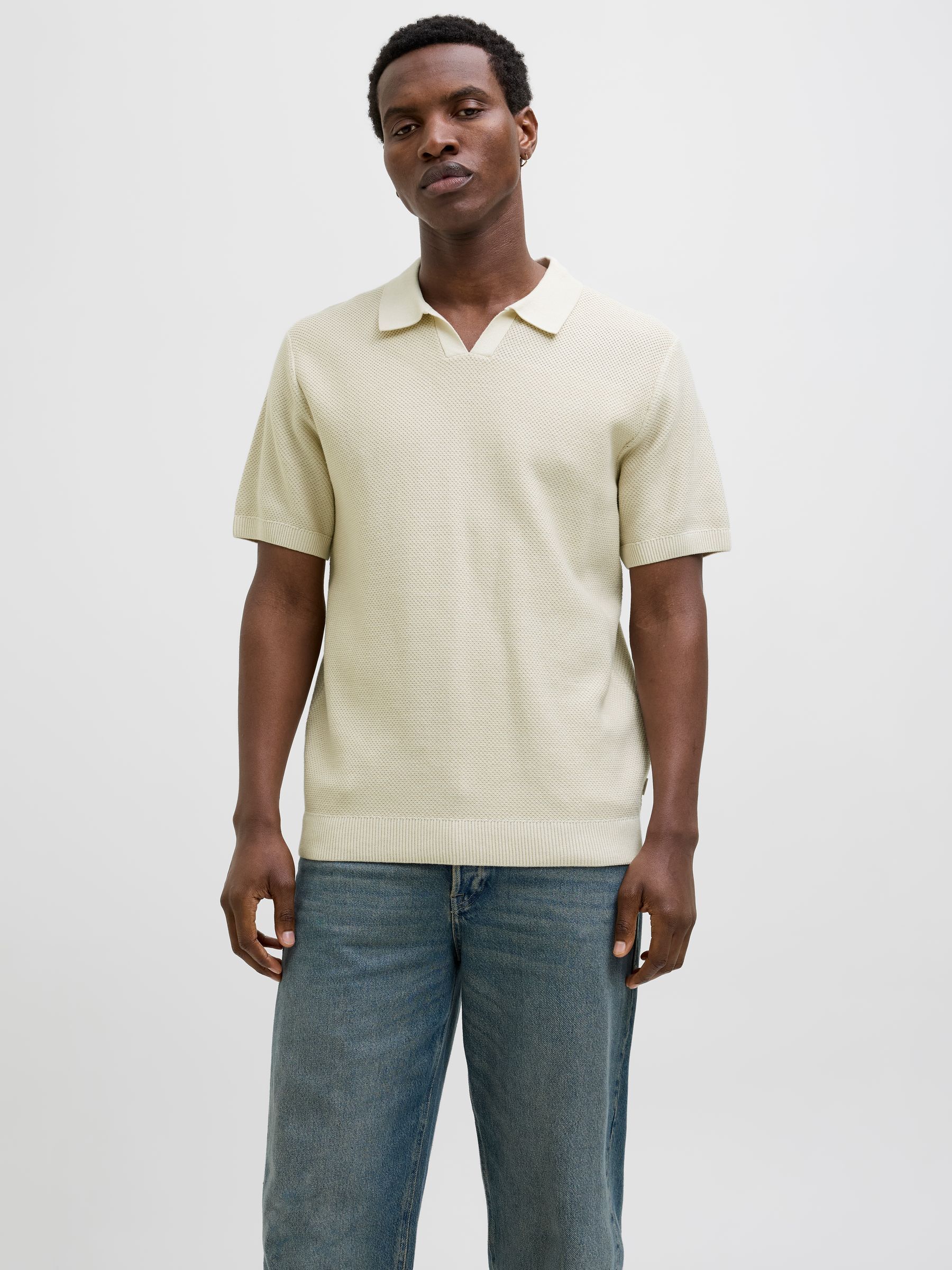 T-Shirt En Maille, JACK & JONES