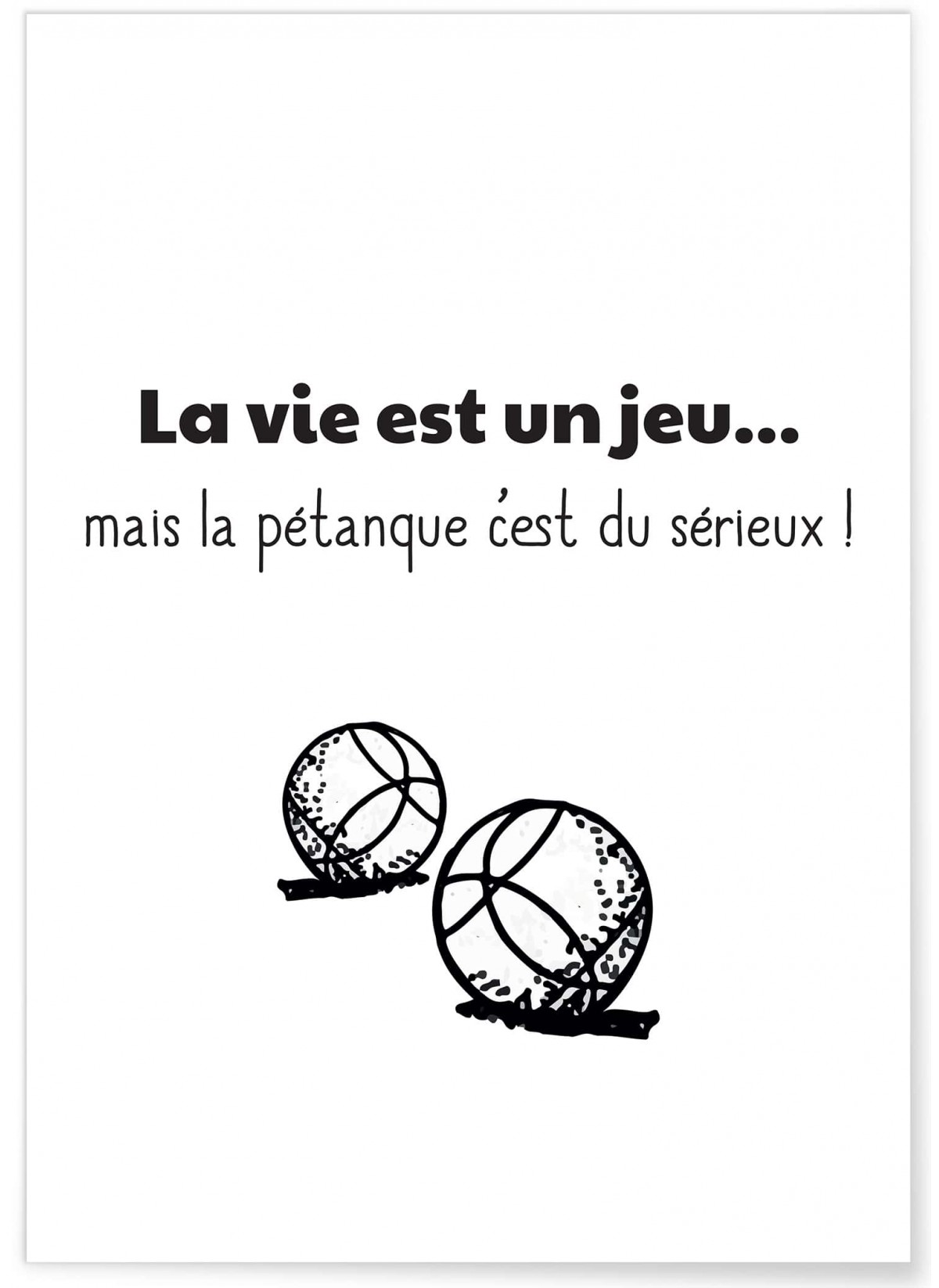 Affiche La vie est un jeu 2, L'AFFICHERIE