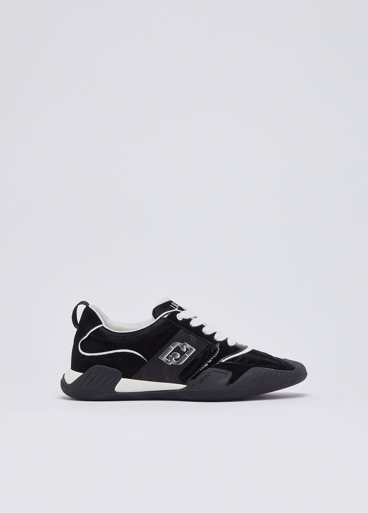 Sneakers en nylon et verni, LIU JO