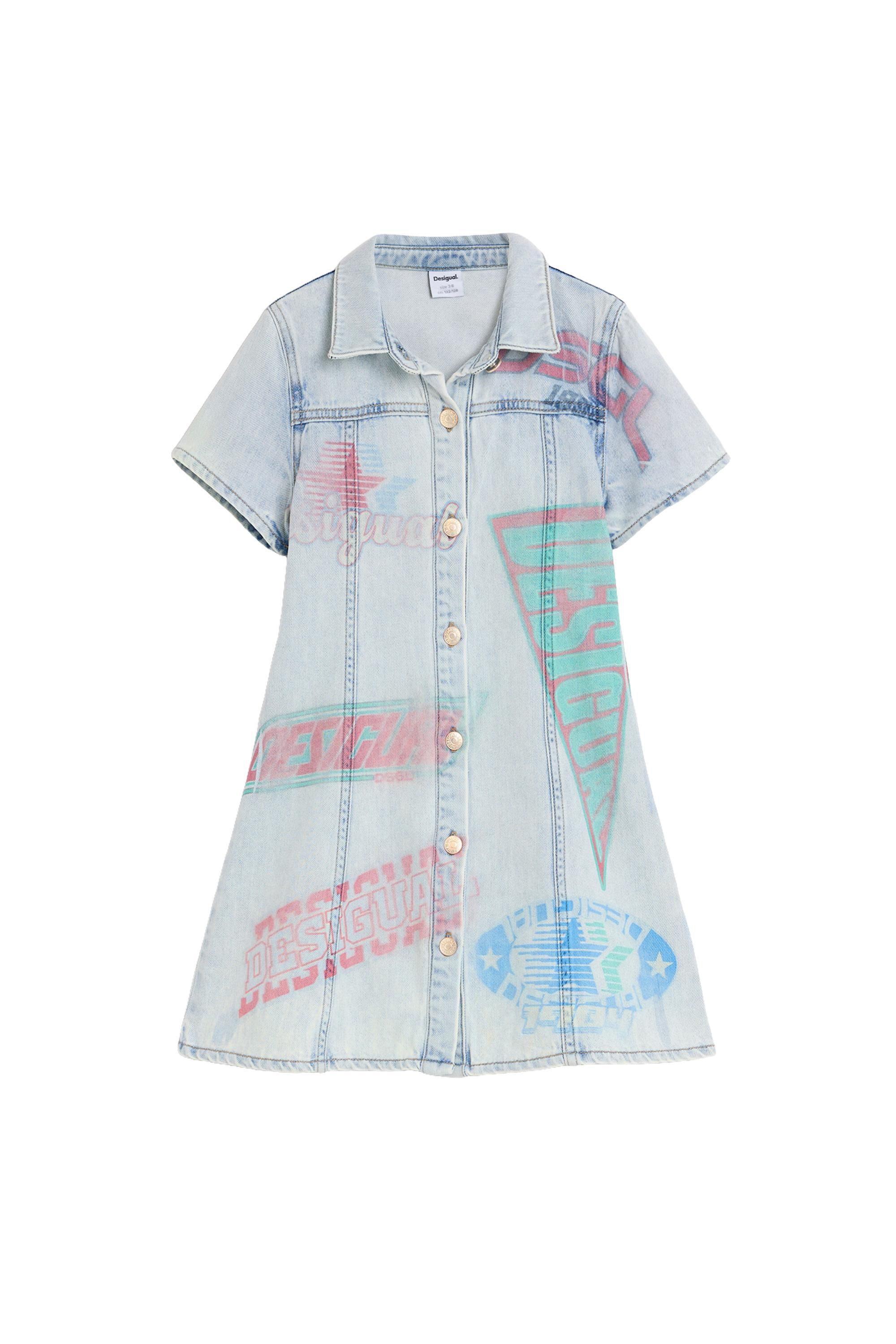 Robe en jean imprimée, DESIGUAL