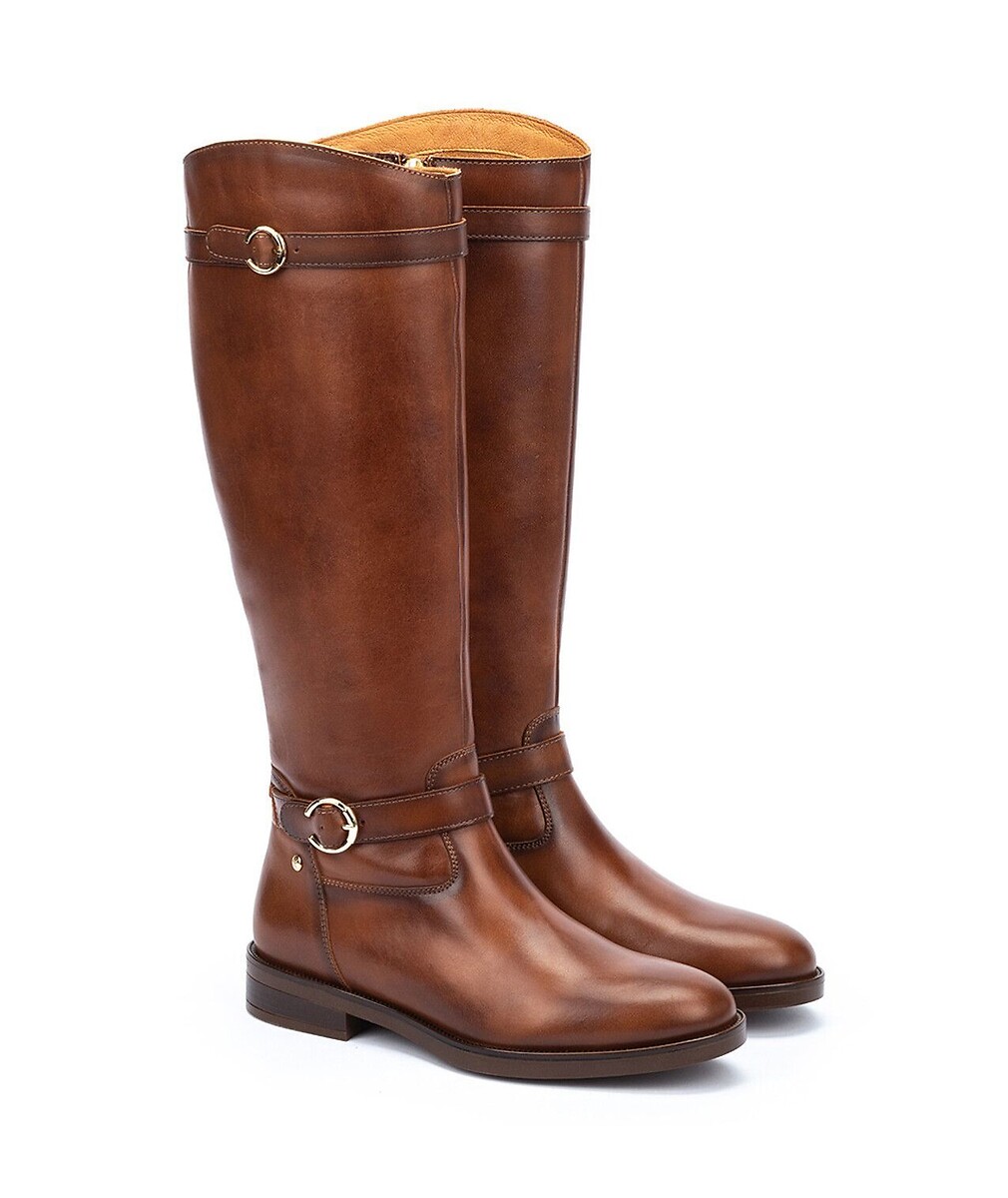 Pikolinos Botas de piel planas, PUERTOLLANO