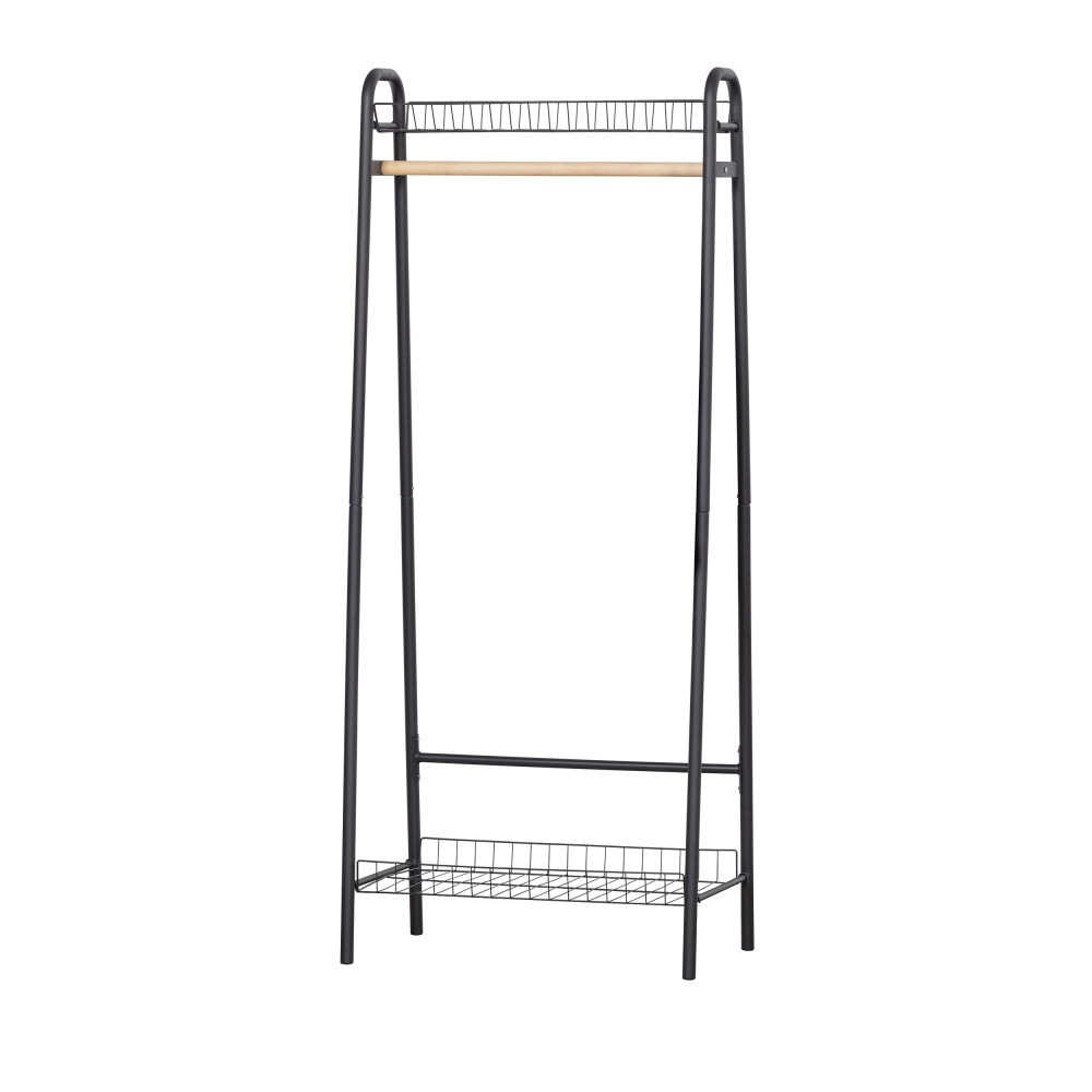Portant à vêtements en métal H167cm- JOVI, WOOOD