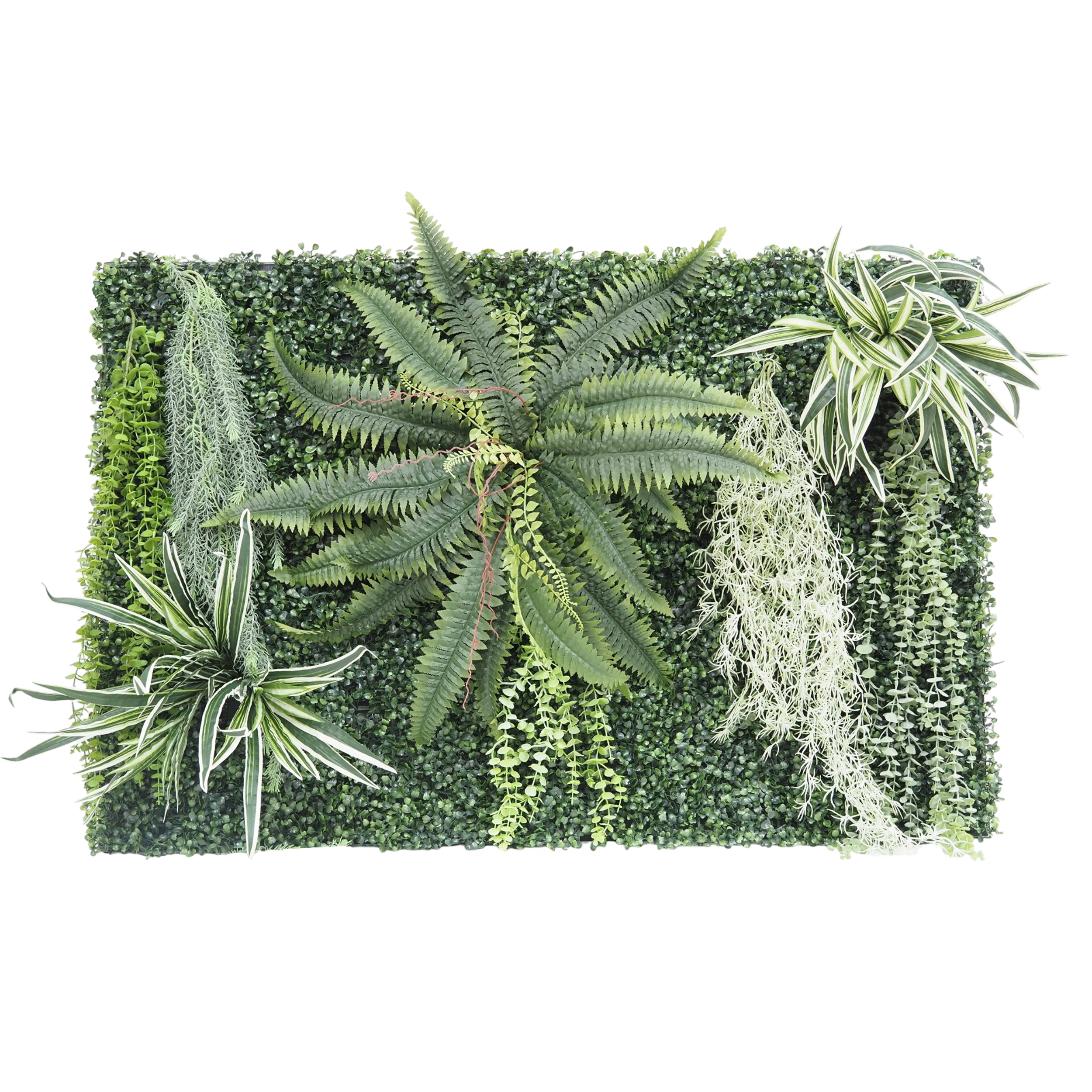 Mur végétal artificiel en kit DIY 120x80cm N 2, LIGNE DECO