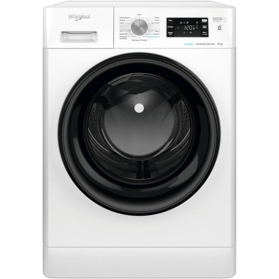 Lave linge frontal FFBNA9269BVFR, WHIRLPOOL