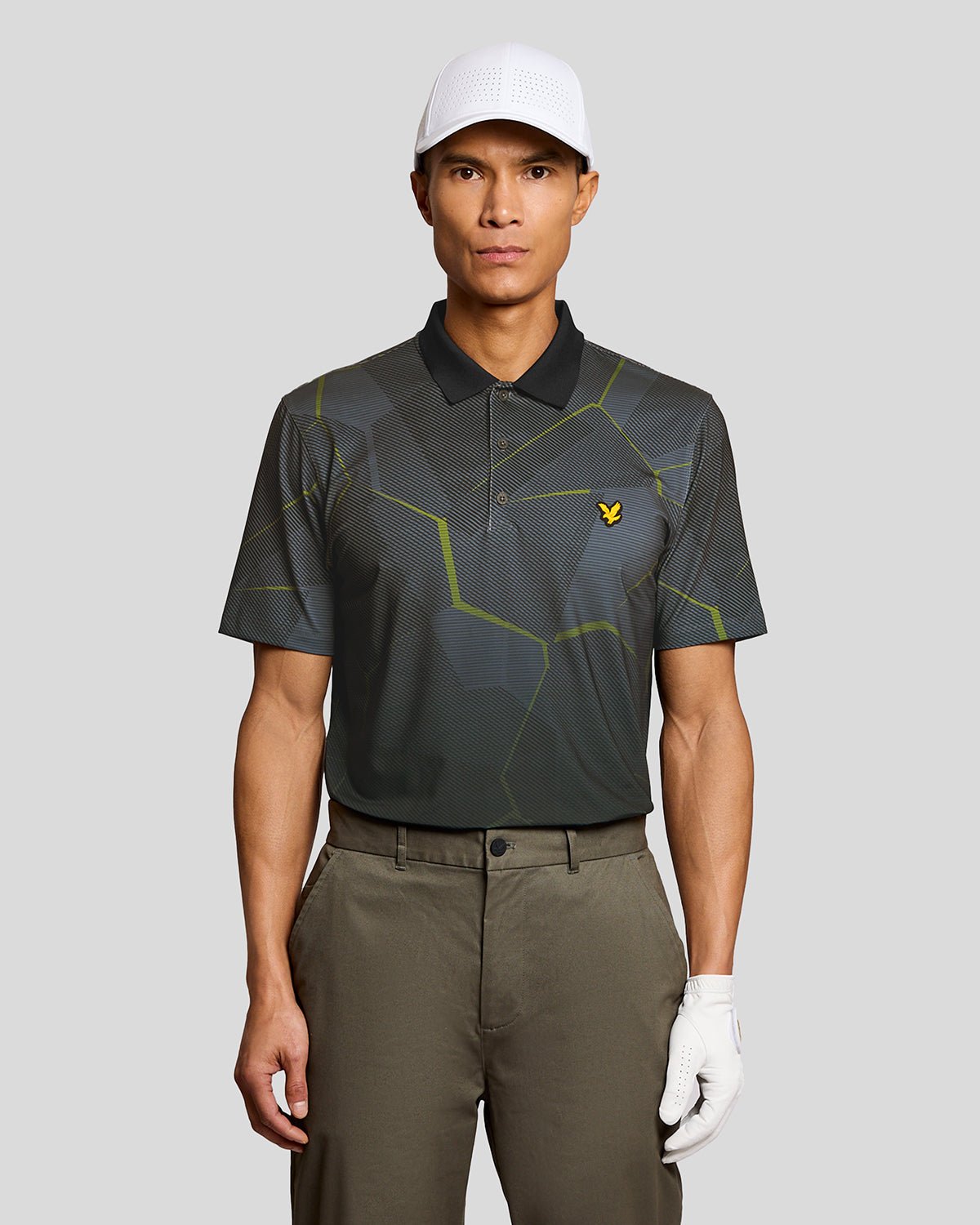 Polo géométrique graphique, LYLE & SCOTT