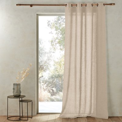 Romane 100% Washed Linen Curtain AM.PM