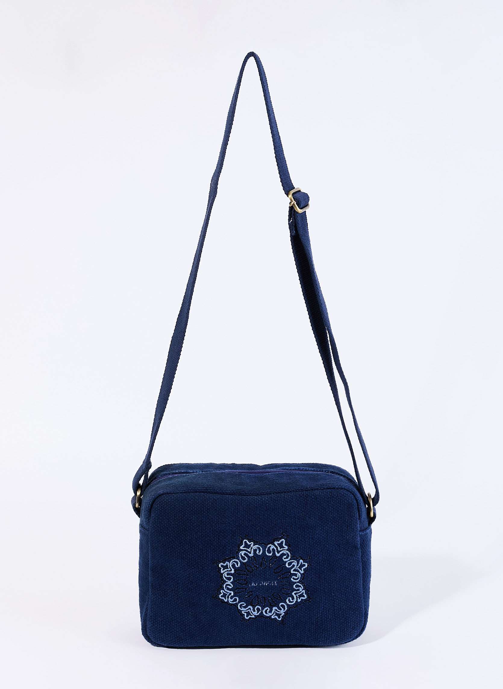 Petit sac rectangulaire en coton imprimé BERTA, LA FIANCÉE