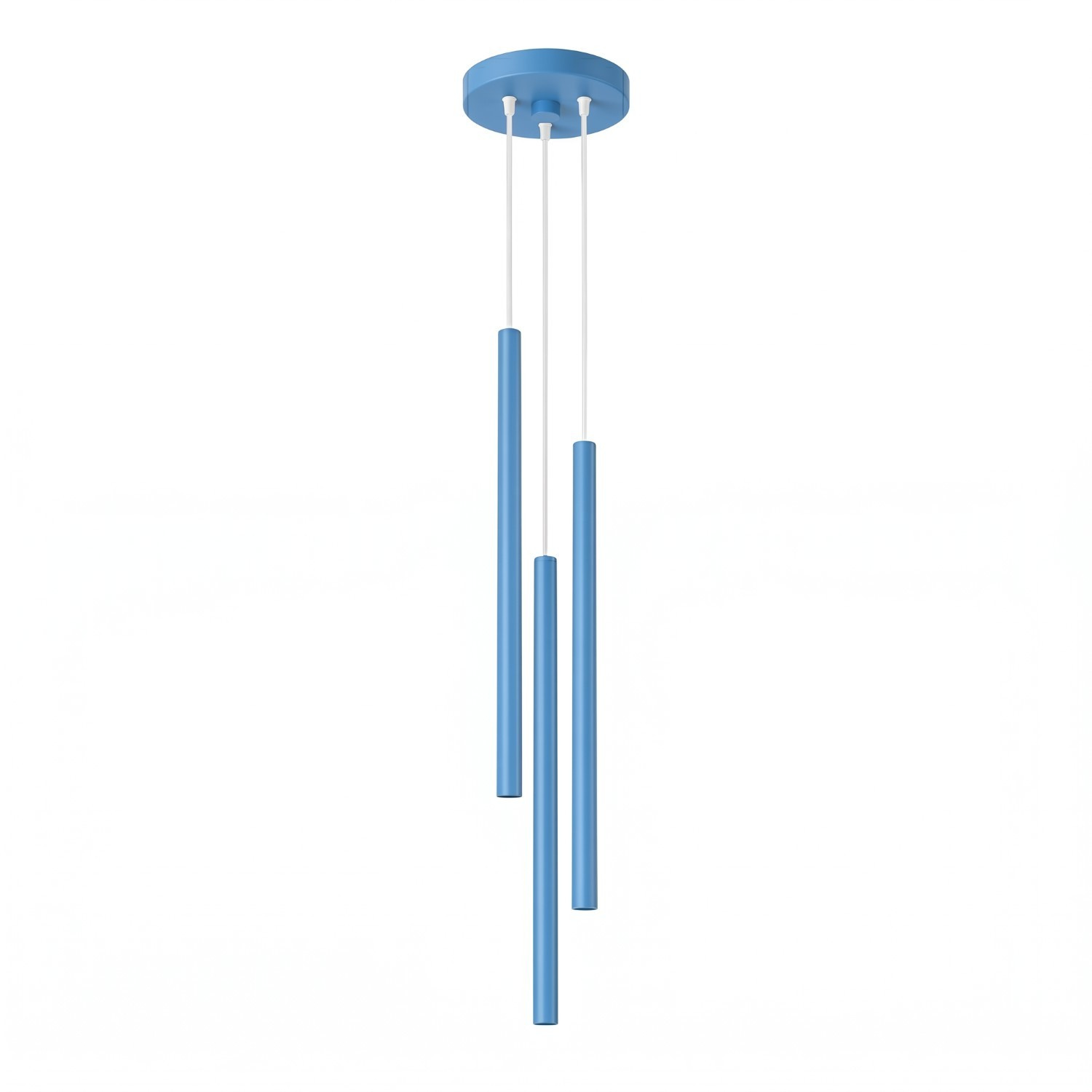 Suspension Acier Bleu G9 3 PASTELO, EDEN